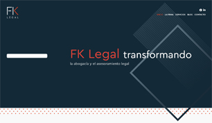 Responsive website for FK Legal