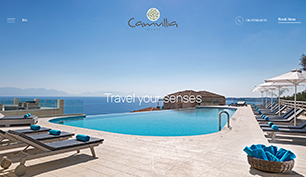 Κατασκευή responsive ιστοσελίδας για το ξενοδοχείο Camvillia Resort.