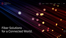 Κατασκευή responsive ιστοσελίδας για το Connecta Infratechnik Gmbh στην Γερμανία