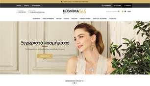 Responsive Eshop for Kosmima365 