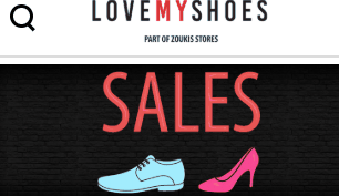 Κατασκευή responsive ιστοσελίδας για τo Love My Shoe στα Ιωάννινα
