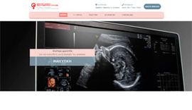Responsive website for N. Plachouras Embryology Clinic in Ioannina